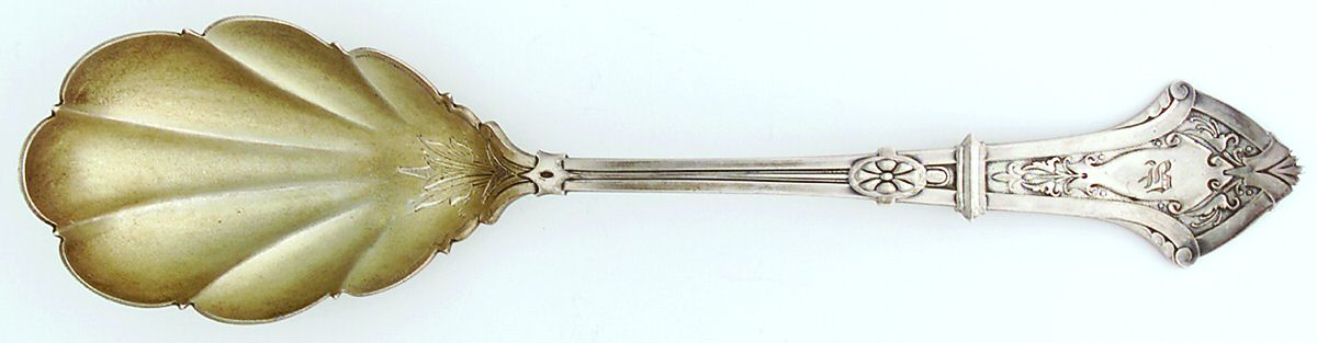 GSH7 (Sterling) Preserve Spoon by George B Sharp-1