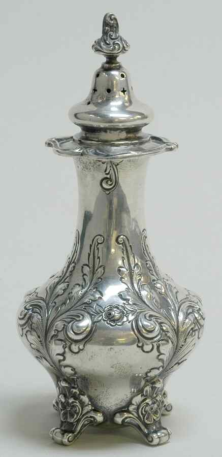 A3157 (Sterling, Hollowware) Salt Shaker by Gorham Silver-1