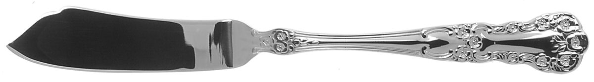 Blossom (Stainless) Flat Handle Master Butter Knife by Gorham Silver-1