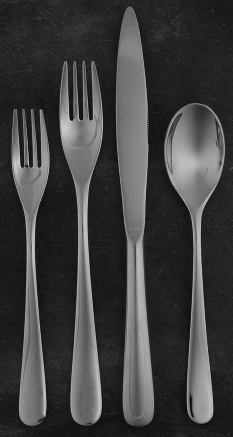 Aquatic (Stainless) 5 Piece Place Setting by Guy Degrenne-1