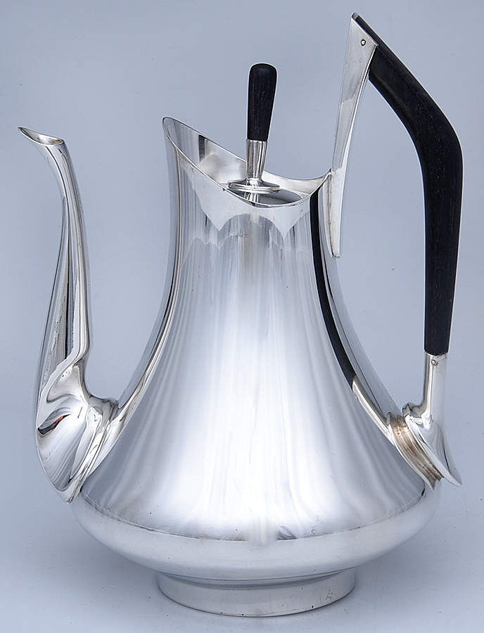 Circa '70 (Sterling, Hollowware) Teapot by Gorham Silver-1