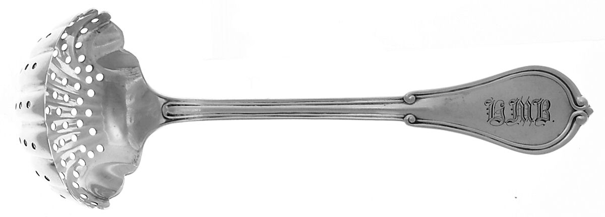 Cottage (Coin) Large Sugar Sifter by Gorham Silver-1