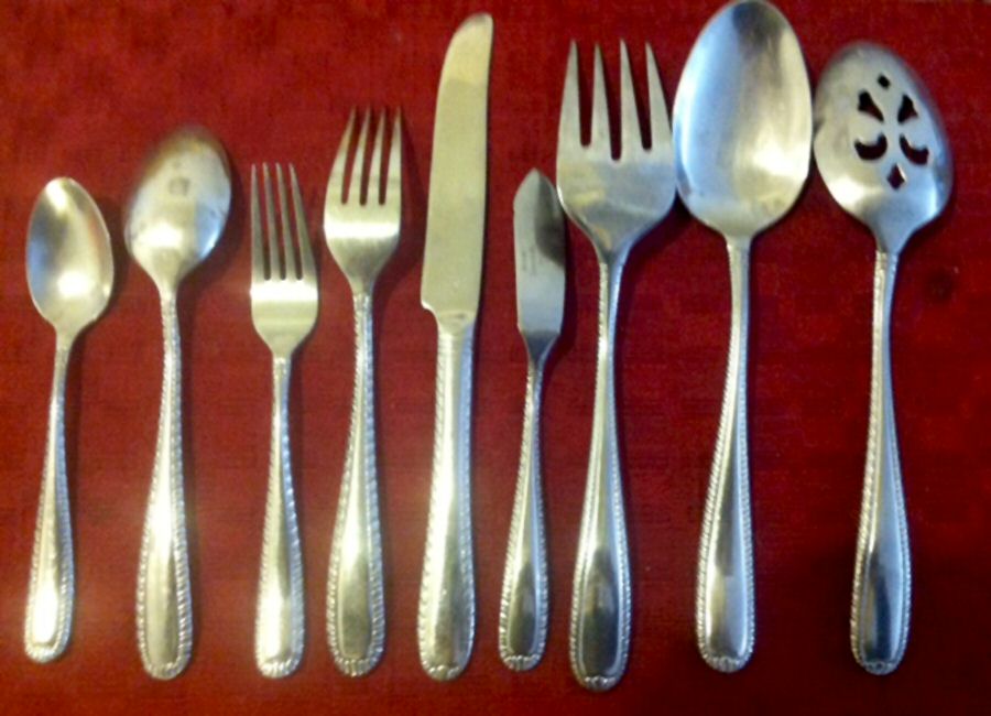 Avignon (Stainless) Tablespoon (Serving Spoon) by Godinger-1