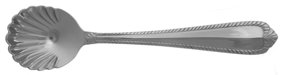 Princess (Stainless) Sugar Shell Spoon by Godinger-1