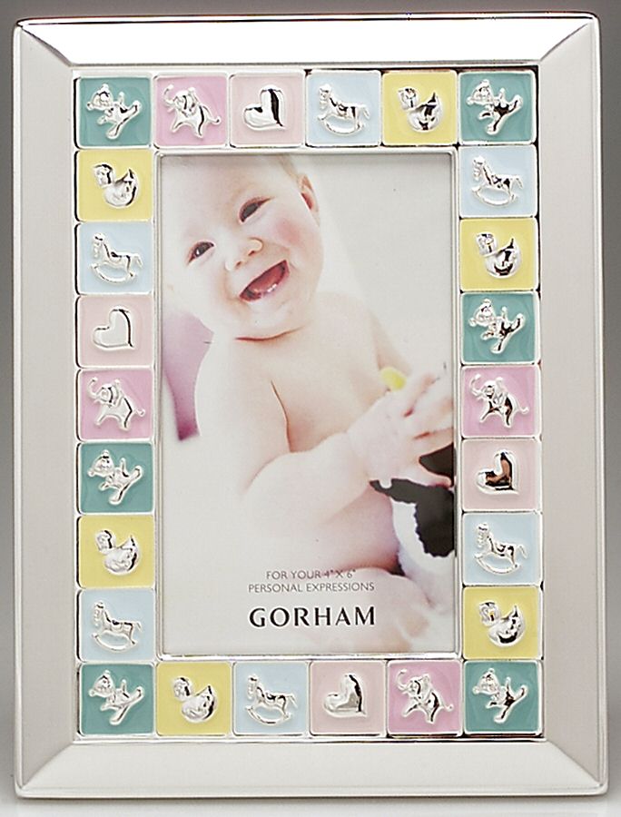 Peek a Boo (Hollowware) 4" X 6" Square Frame by Gorham Silver-1
