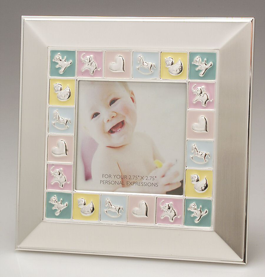 Peek a Boo (Hollowware) 6" X 6" Square Frame by Gorham Silver-1