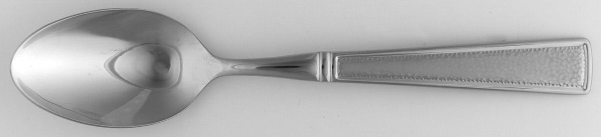 Craft Chic-Frosted (Stainless) Place/Oval Soup Spoon by Gorham Silver-1