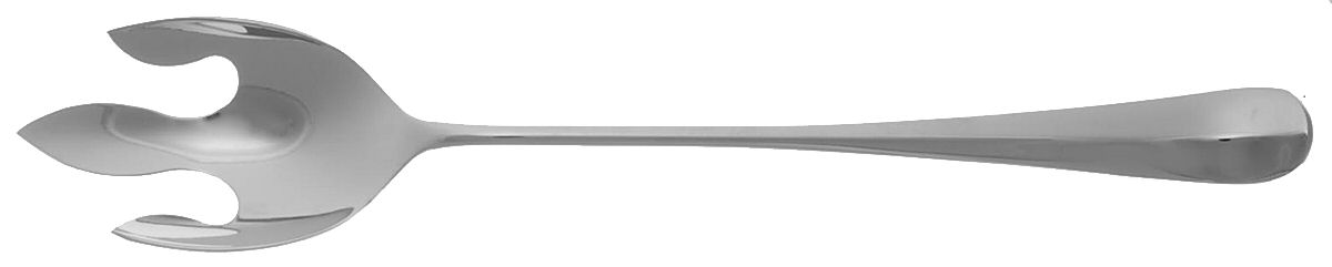Queen Anne (Nickel Plate) Solid Serving Fork by Godinger-1