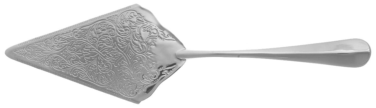 Queen Anne (Nickel Plate) Cake Server, Solid Piece by Godinger-1