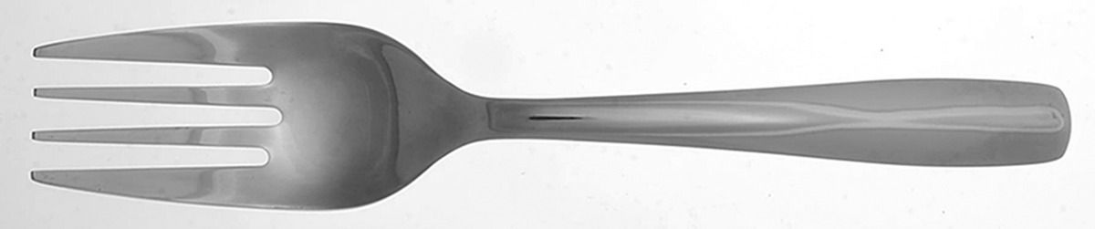 Cabaret (Stainless) Solid Salad Serving Fork by Gourmet Settings-1
