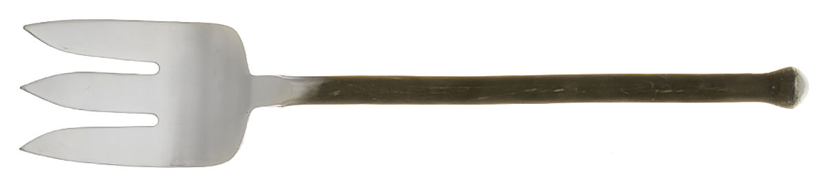 Montana (Stainless) Large Solid Cold Meat Serving Fork by Gourmet Settings-1