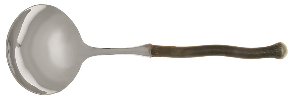 Montana (Stainless) Gravy Ladle with No Spout Stainless Bowl HC by Gourmet Settings-1