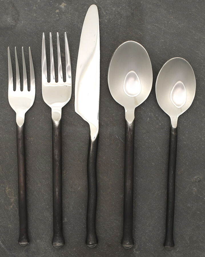 Montana (Stainless) 4 Piece Place Setting by Gourmet Settings-1