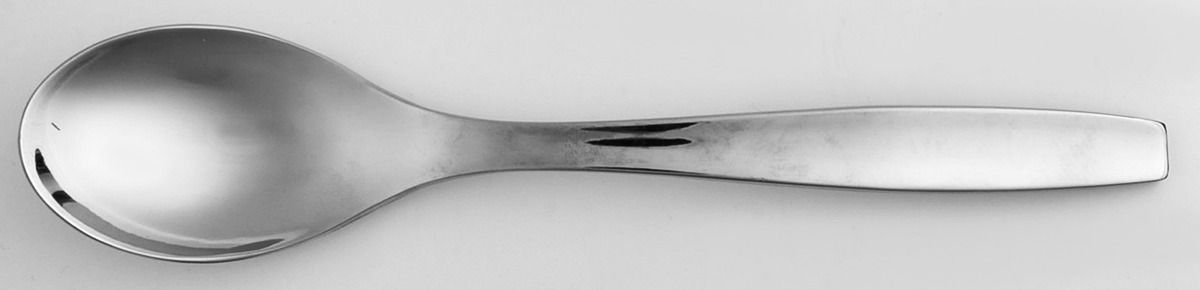 Studio (Stainless) Place/Oval Soup Spoon by Gourmet Settings-1