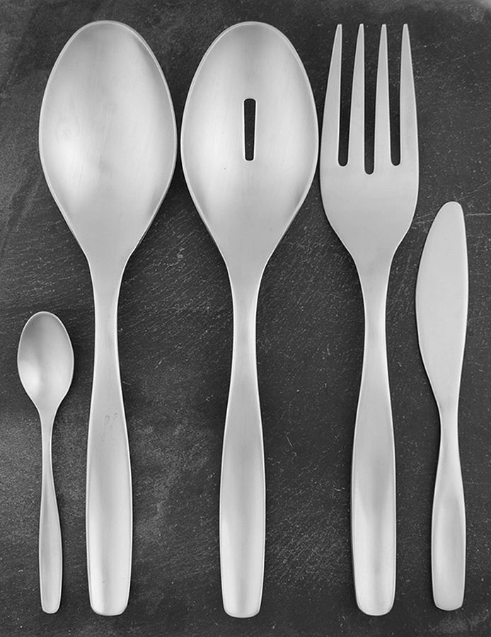 Vault (Stainless-Matte) 5 Piece Hostess Set by Gourmet Settings-1