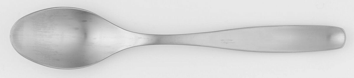 Vault (Stainless-Matte) Place/Oval Soup Spoon by Gourmet Settings-1