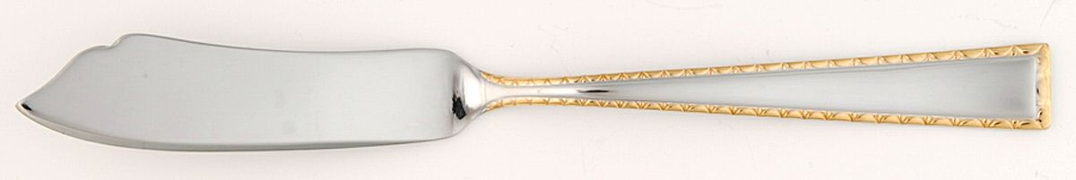 Golden Criteria (Stainless) Flat Handle Master Butter Knife by Gorham Silver-1