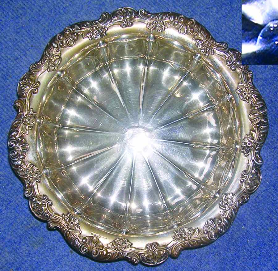 A2328 (Sterling, Hollowware) 10" Round Vegetable Bowl by Gorham Silver-1