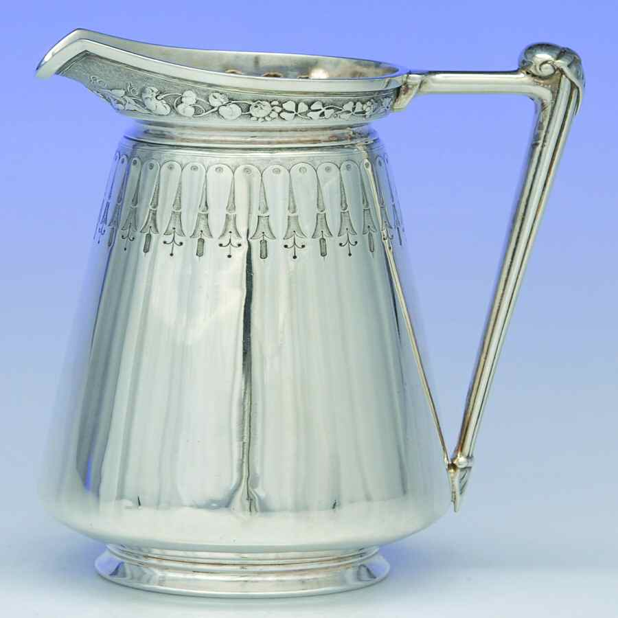 500 (Sterling, Hollowware) Creamer by Gorham Silver-1