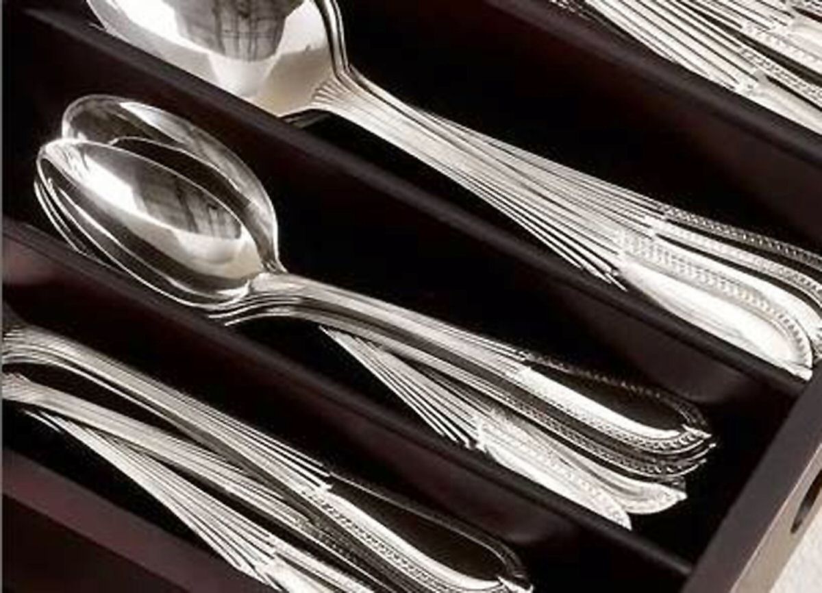 King Louis (Stainless) Teaspoon by Godinger-1