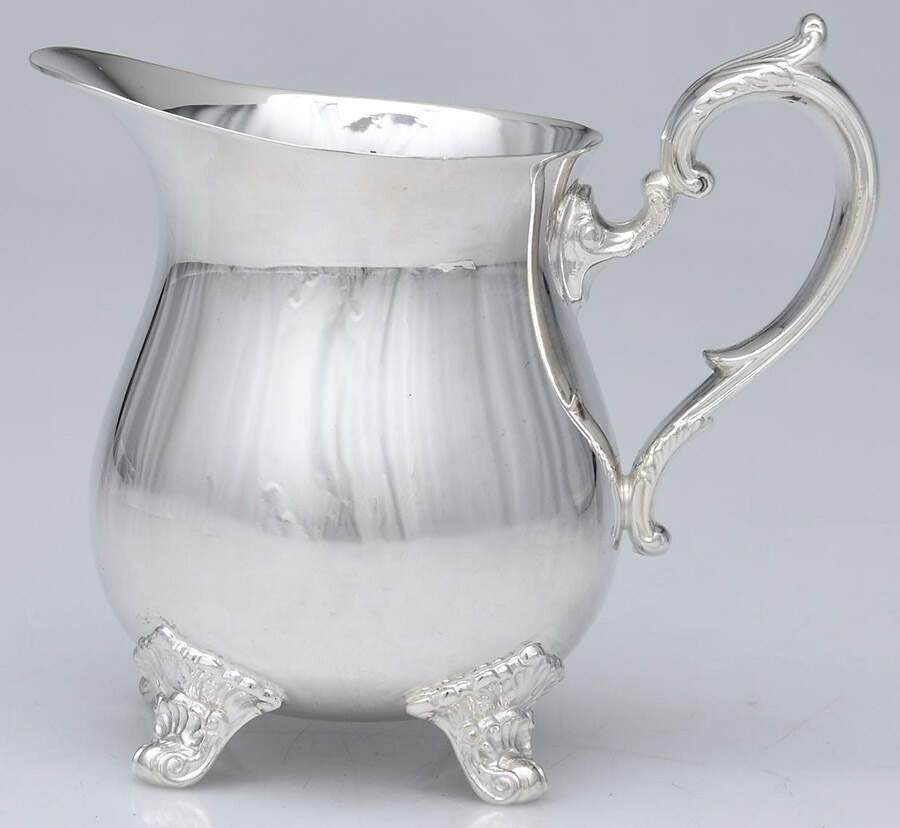 Chantilly (Slvp, Hollowware, Newer) Creamer by Gorham Silver-1