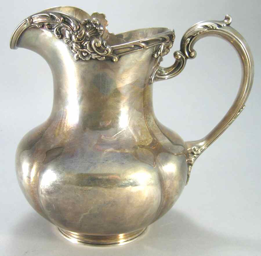 A3142 (Sterling, Hollowware) Sterling Water Pitcher by Gorham Silver-1