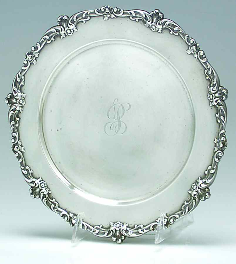 A5295 (Sterling, Hollowware) Sterling Sandwich Plate by Gorham Silver-1