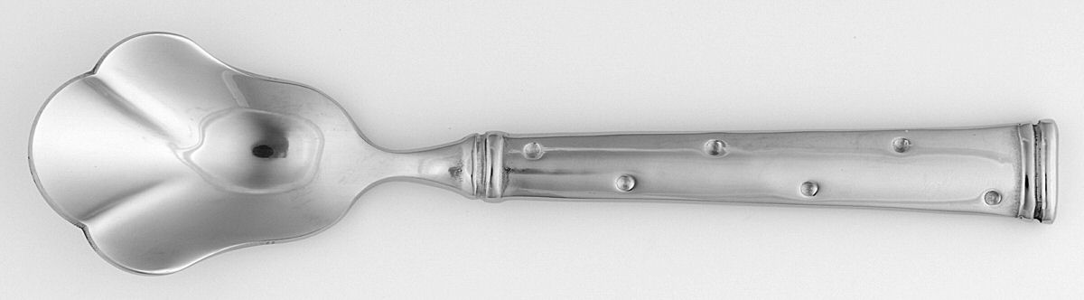 Solar (Stainless) Sugar Shell Spoon by Godinger-1