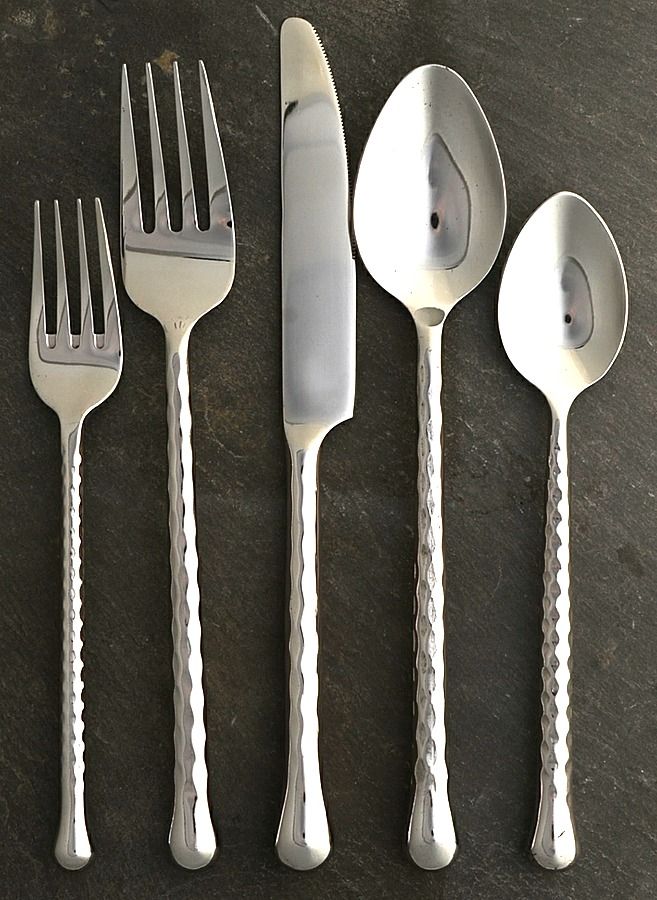 Keaton II (Stainless) 5 Piece Place Setting by Gibson-1