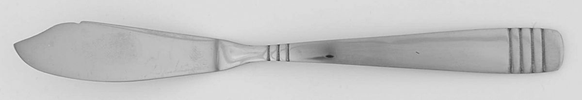 Palmore (Stainless) Flat Handle Master Butter Knife by Gibson-1