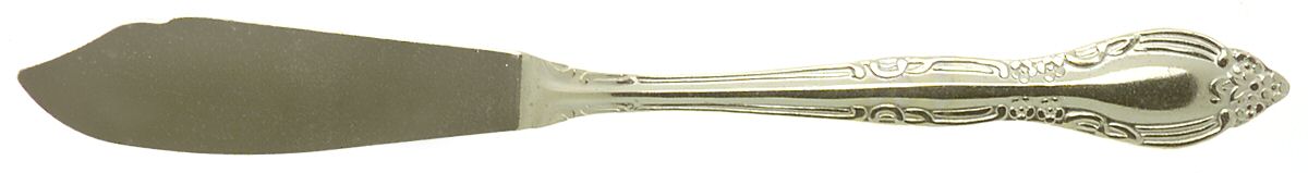 Treasure Gold (Gold Electroplate) Flat Handle Master Butter Knife by Gibson-1
