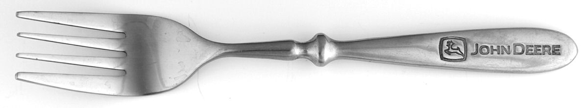 John Deere -Engraved (Stainless) Individual Salad Fork by Gibson-1