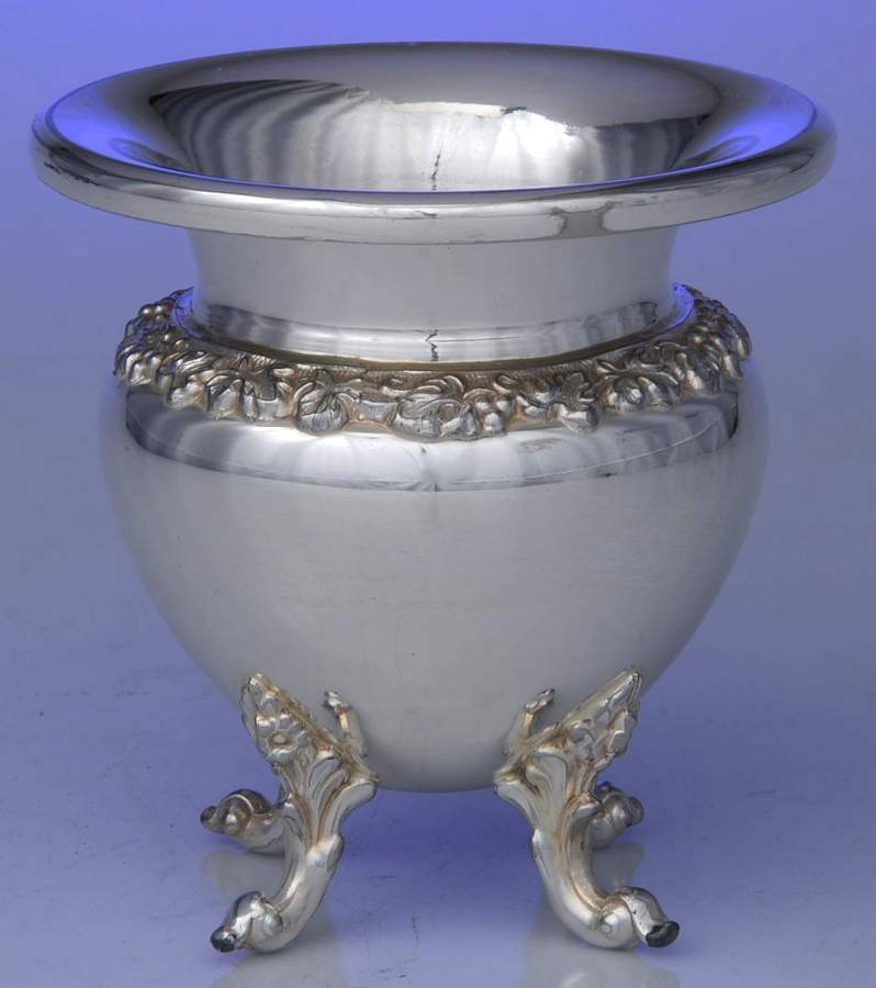 GDS1 (Silverplate, Hollowware) Waste Bowl by Goldfeder Silver Co-1