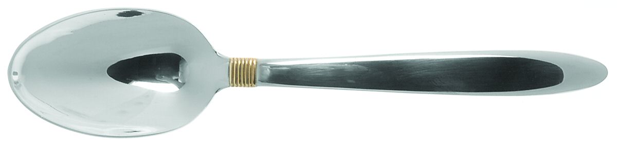 Narragansett Gold (Stnls, No Wings) Tablespoon (Serving Spoon) by Gorham Silver-1
