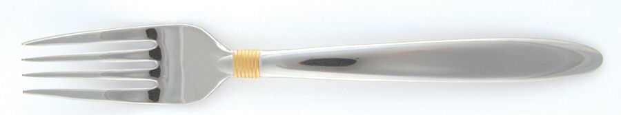 Narragansett Gold (Stnls, No Wings) Individual Salad Fork by Gorham Silver-1