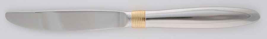 Narragansett Gold (Stnls, No Wings) Modern Solid Knife by Gorham Silver-1