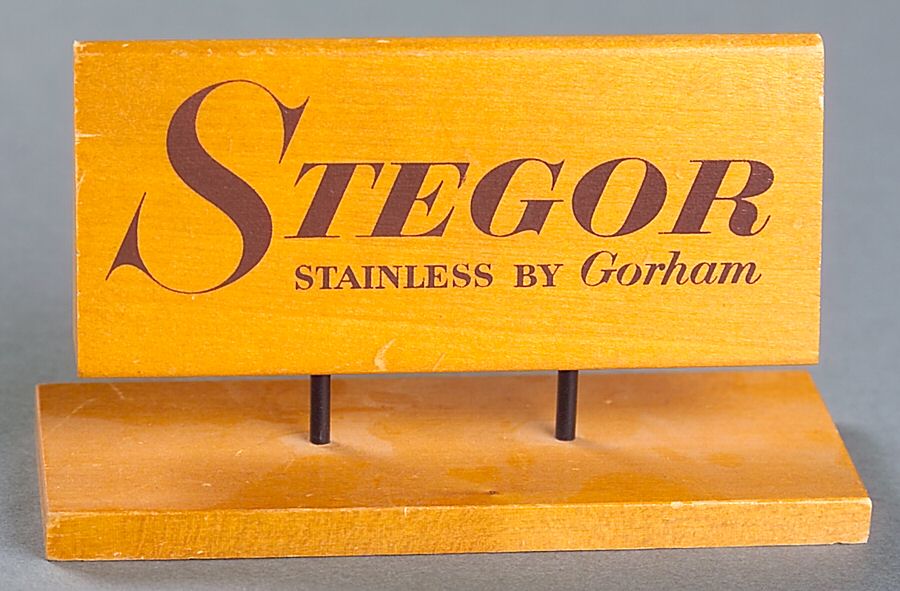 Advertising Signs Wood Advertising Sign by Gorham Silver-1
