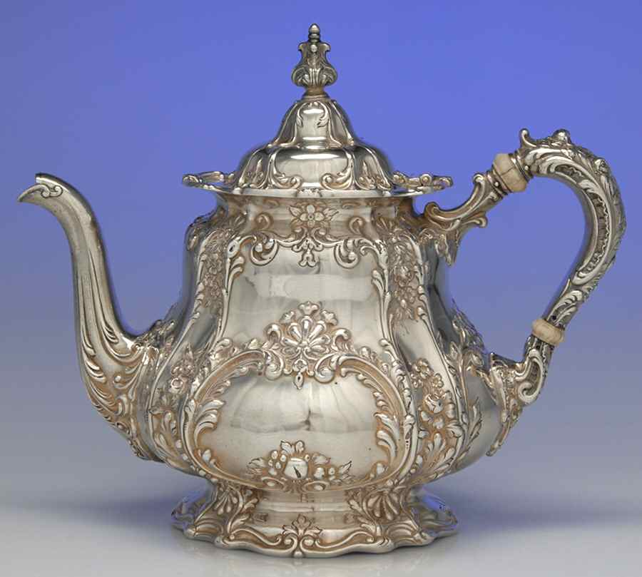 A511 (Sterling, Hollowware) Teapot by Gorham Silver-1