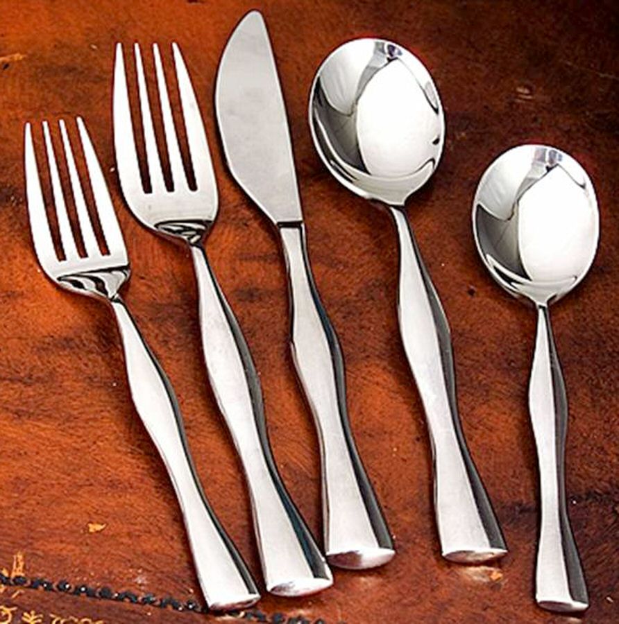 Matise (Stainless) Fork by Godinger-1