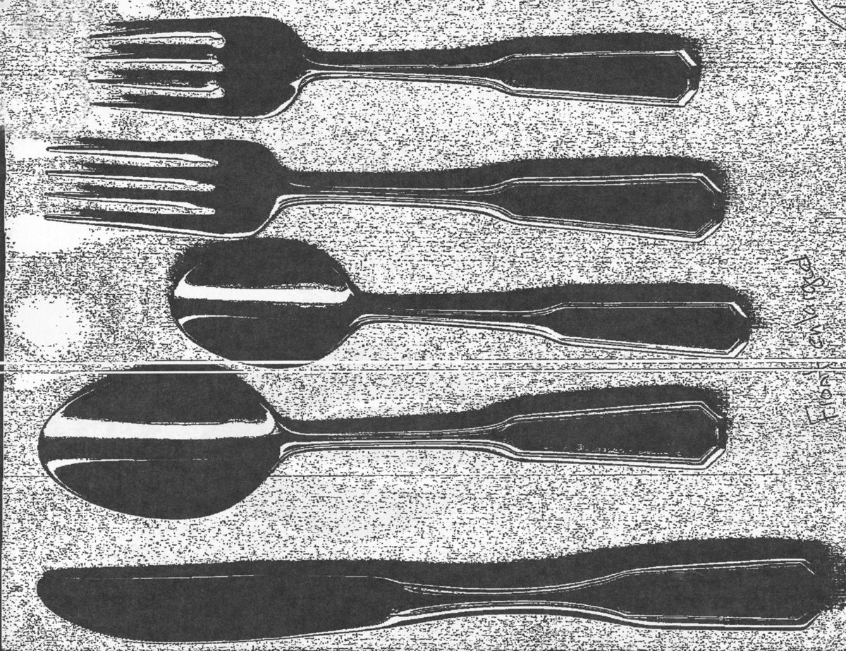 Symmetry (Stainless) Fork by Ginkgo-1
