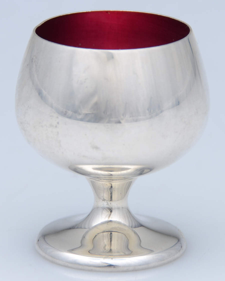 955 (Sterling, Hollowware) Enameled Cordial Cup by Gorham Silver-1