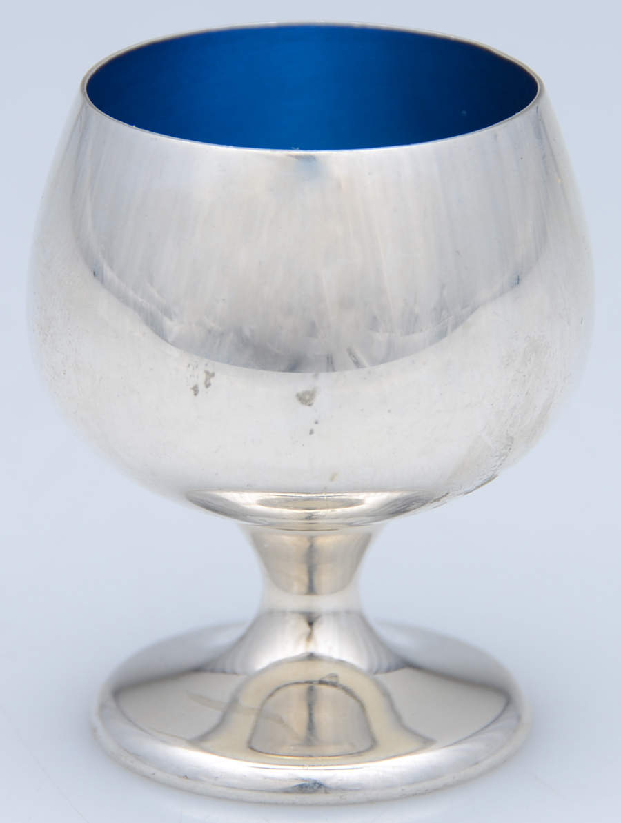955 (Sterling, Hollowware) Enameled Cordial Cup by Gorham Silver-1