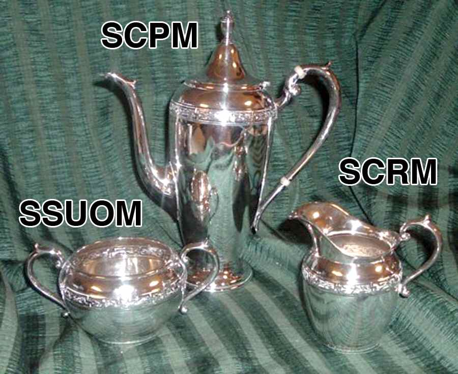 2504 (Sterling, Hollowware) Mini Coffee Pot by Gorham Silver-1