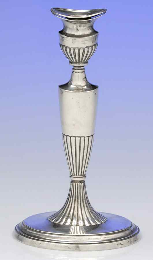 A521 (Sterling, Hollowware) Sterling Candlestick by Gorham Silver-1