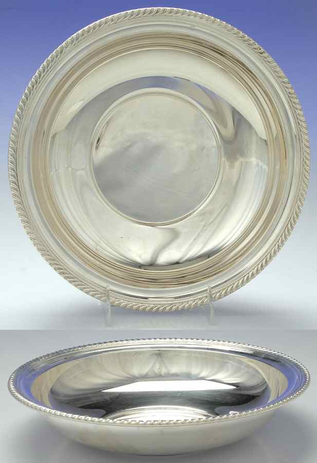 Kensington (Sterling Hollowware) 11" Round Vegetable by Gorham Silver-1