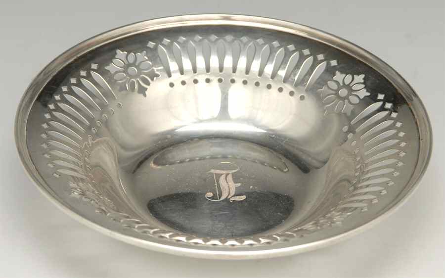 A9588 (Sterling, Hollowware) 6" Bon Bon Bowl by Gorham Silver-1