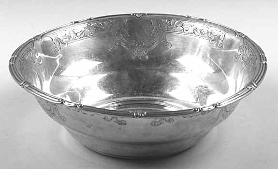 48244 (Sterling, Hollowware) Large Sterling Round Vegetable Bowl by Gorham Silver-1