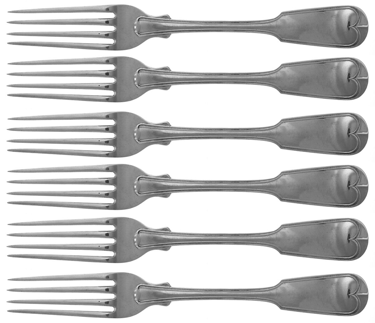 GFF1 (Coin) Fork - Set of 6 by Garrett Eoff-1