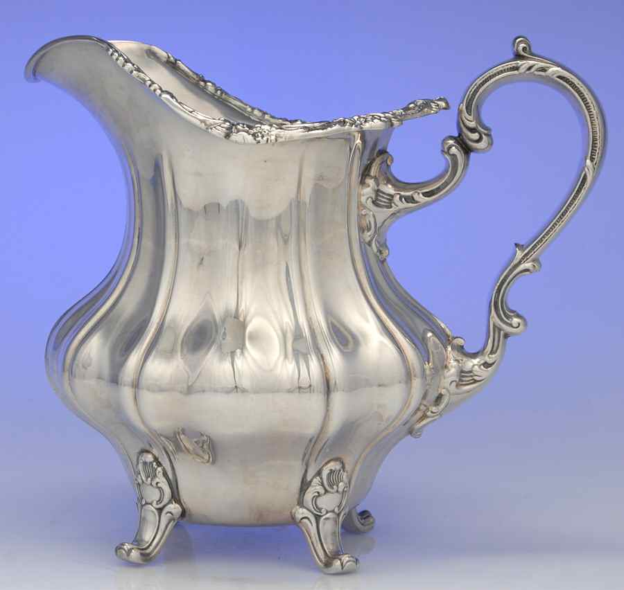 Y1624 (Silverplate, Hollowware) Silverplate Water Pitcher by Gorham Silver-1