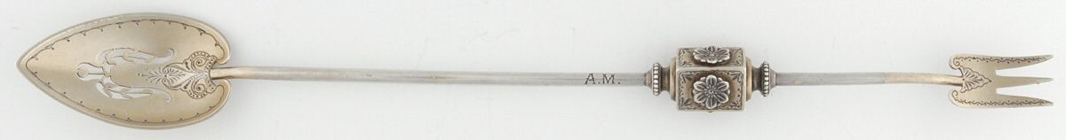 268 (Sterling) Combination Olive Fork/Spoon by Gorham Silver-1
